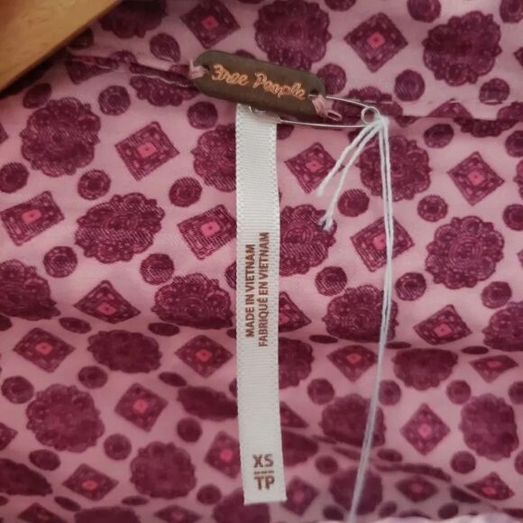 Free People Wrap Top Arlo in Garden Combo - Picture 6 of 6